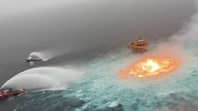 石油公司解释墨西哥湾海洋火灾