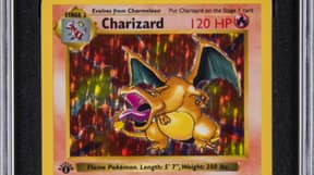 稀有喷火龙Pokémon卡片已经有价值16万美元的拍卖