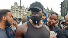 据报道，伦敦加入伦敦的抗议者，以支持黑人生活