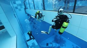 世界上最深的游泳池在波兰开放