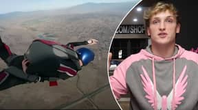 罗根·保罗分享了一段令人震惊的视频，当他的降落伞无法打开时