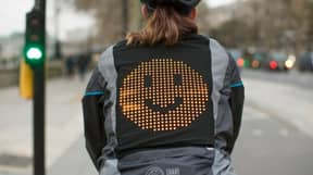 新的表情符号外套让骑自行车的人与司机分享他们的心情