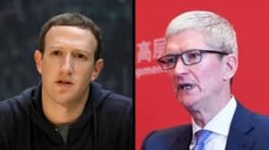 Facebook的Mark Zuckerberg击中Apple Ceo Tim Cook的批评