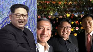 金正恩（Kim Jong-un）摆在有史以来第一个公众自拍中
