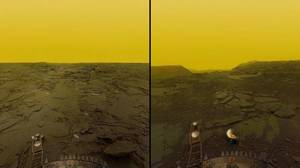 俄罗斯人在着陆器融化之前从金星的表面捕获了令人难以置信的照片