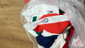 奥运代表队把队服扔进垃圾桶后在网上遭到批评