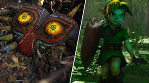 'Zelda的传奇：Majora的面具'虚幻引擎4翻拍看起来令人难以置信