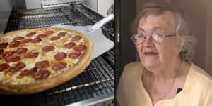 马修飓风过后，家人给外婆订披萨，看她是否安然无恙