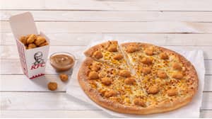必胜客和肯德基推出爆米花鸡肉披萨庆祝国家披萨日