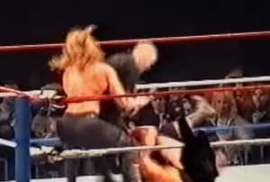 Triple H的视频击败了七种阴影，从戒指入侵者中