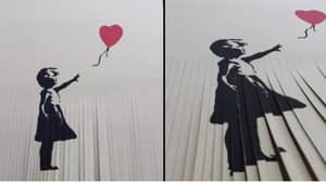 40,000英镑的所有者Banksy决定在自我毁灭的特技表演之后切碎印刷品