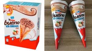 Kinder Bueno冰淇淋现在存在，看起来很美味