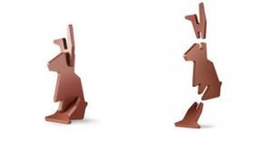 宜家正在销售一个扁平的巧克力兔子，供你建造，然后拆除这个复活节