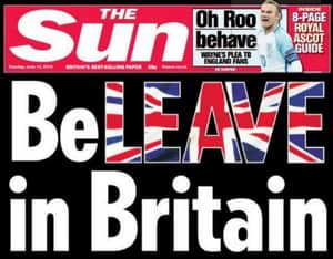 “太阳”刚刚告诉读者Brexit将意味着什么，他们不开心