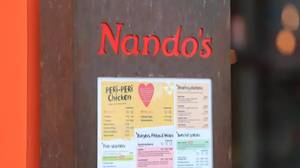 Nando酒店是在72家餐馆开放，50％的菜单