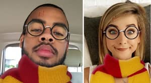 新的“哈利·波特” Snapchat过滤器正在使粉丝失去它