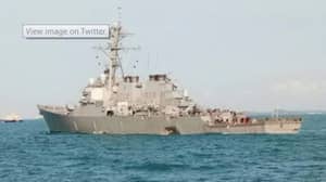 USS John S McCain：Destroyer与油轮碰撞后的美国水手