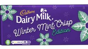 Cadbury正在推出一家圣诞节的奶牛冬季薄荷酒吧