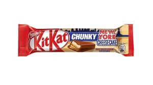 雀巢正在推出纽约芝士蛋糕风味的Kitkat Chunky
