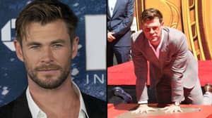 Chris Hemsworth终于在好莱坞的名声上获得了一颗星星