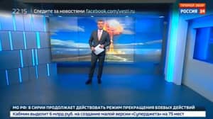 俄罗斯州电视台告诉观众储存食物以准备战争