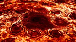 美国宇航局分享了木星表面的令人难以置信的照片，看起来像'Pepperoni Pizza'