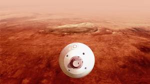 美国宇航局的坚持斗道已经降落在火星上