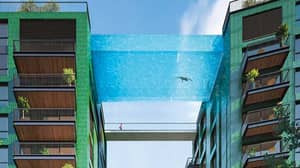 世界上第一个浮动的天空游泳池，您可以在下个月开放伦敦上方115英尺