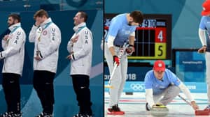 男子冰壶队在赢得首枚奥运金牌后发现令人尴尬的错误