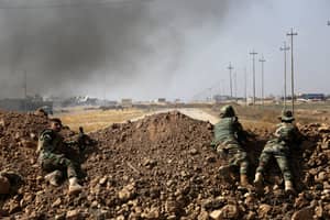 从IS手中夺回摩苏尔的“末日式”战斗已经开始