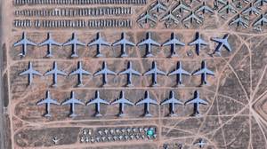 谷歌地图:探索废弃飞机的神秘“飞机墓地”