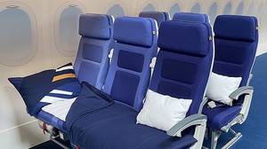 汉莎莎莎允许乘客购买整个飞机排睡觉