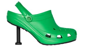 Balenciaga与Crocs团队创造了高跟鞋