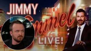“突破坏”是十年的老人，亚伦保罗继续'Jimmy Kimmel Live！'庆祝