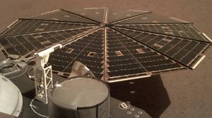 Insight Lander在火星上首次发送首次录制风的声音