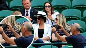 Wimbledon Fan告诉Meghan Markle'Selfie'不知道她在那里