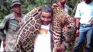 一名牙医非法捕杀1000只保护美洲虎被捕