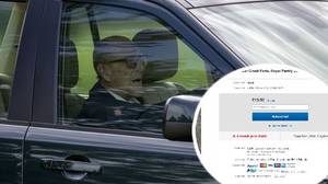 菲利普王子的“汽车碰撞零件”被卖给eBay上的最高投标人