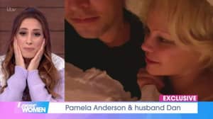 当帕梅拉·安德森与新丈夫在床上接受采访时，观众们惊呆了