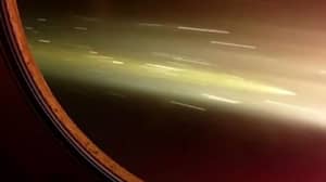 宇航员蒂姆·皮克分享了一张重返地球大气层时令人难以置信的照片