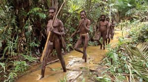印度尼西亚一个食人部落的新照片，他们不知道世界上还有其他地方存在