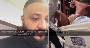 DJ Khaled Snapchatt他的儿子的出生是因为他是DJ Khaled