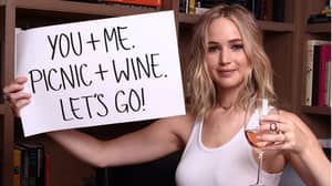 Jennifer Lawrence正在寻找葡萄酒品尝的日期