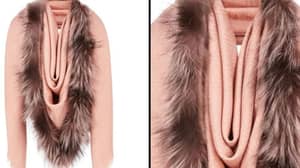 Fendi销售一条看起来很像阴道的围巾