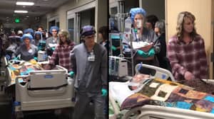 医院工作人员排队延迟垂死的器官捐赠者的荣誉