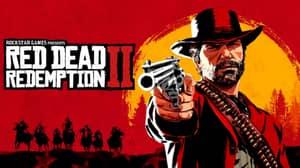 'red dead redemption 2'游戏玩家拍摄狗后发现了Townsfolk反应