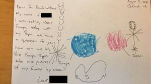 美国宇航局回复了四岁的女孩，最甜蜜的信