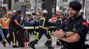 巴塞罗那火车撞车事故使50人受伤