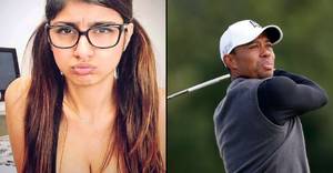 Mia Khalifa带领老虎伍兹，呼吁高尔夫球手退休