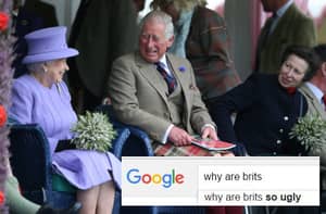 谷歌的建议关于英国人的搜索是严重的残酷